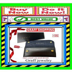 ✅🚨🆕🔴🌸S🌸A🌸L🌸E🌸🔴💲👑📢GRAFF Signature Jewelry➕🆒POUCH🟢💸BUY NOW👇📲🪙🟢